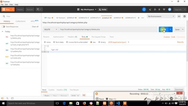 REST API using PHP смотреть онлайн