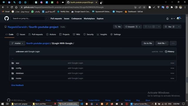 127 - المشروع الرابع : تسجيل الدخول باستخدام جوجل | React Login With Google смотреть онлайн