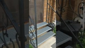 Крыльцо из металла своими руками