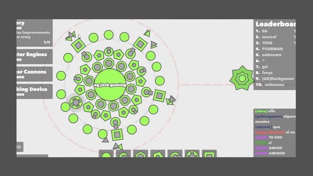 THE MILITARY GAME IN IO.GAMES! (Bloble.io Funny Moments)