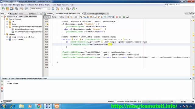 31. JAVA And MySQL (CRUD) Project - GUI - How To Disable JTextFields On A Form смотреть онлайн