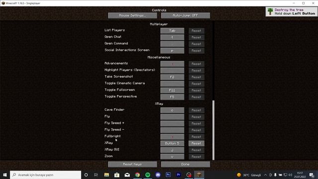 Minecraft 1.16.5 X-RAY MODU (TEXTUREPACK DEĞİL!!) смотреть онлайн