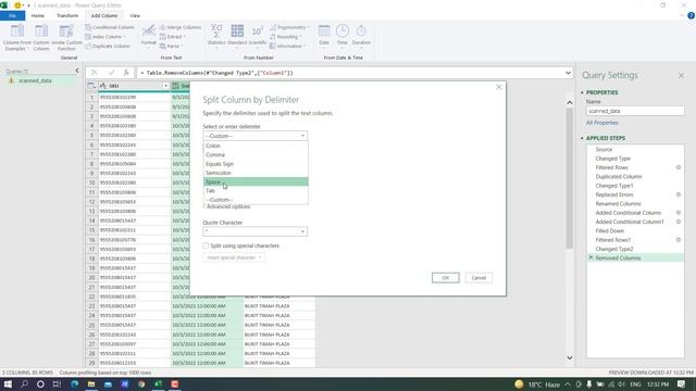 Single column to multiple columns in excel | Power Bi | Power Query смотреть онлайн