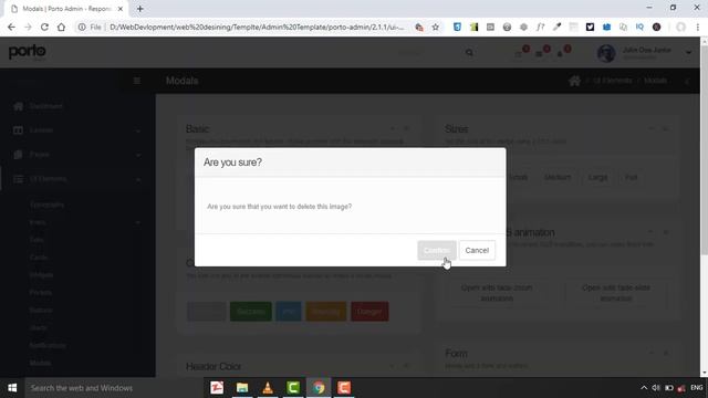 Porto admin Template смотреть онлайн