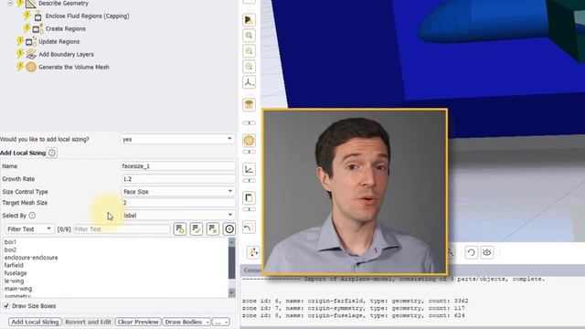 How to Use Selection and Filtering Options – User Interface – Ansys Meshing Watertight Geometry смотреть онлайн