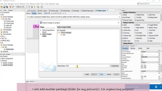 Adding Background image in SWING Java using Netbeans смотреть онлайн