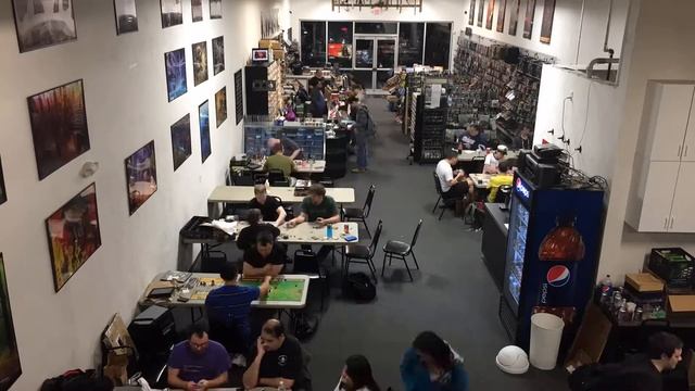 Battleground Hobbies & Games: Time lapse of 24 hour game day 10/25/2014 смотреть онлайн