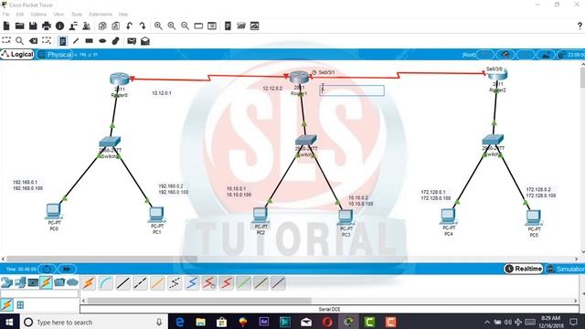 Connect 3 Router in Cisco Packet Tracer | Connect Switch with Router | Network Tutorial смотреть онлайн