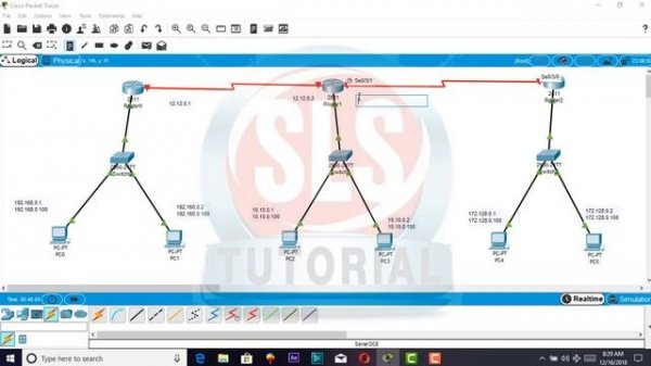 Connect 3 Router in Cisco Packet Tracer | Connect Switch with Router | Network Tutorial