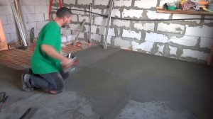 Затирка цементной стяжки, полезные советы