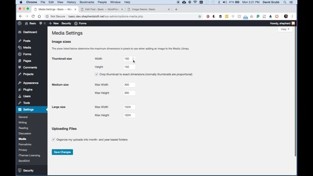 WordPress Performance find the default image sizes Part 7 смотреть онлайн