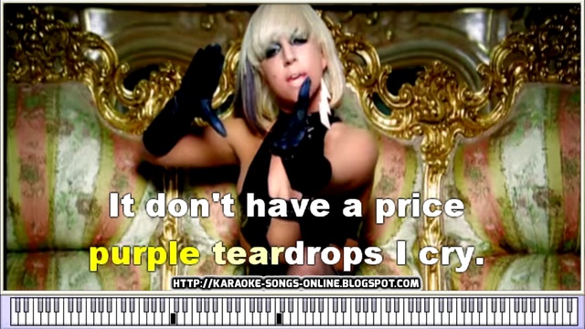 Lady Gaga - Paparazzi (Karaoke Piano Version) смотреть онлайн