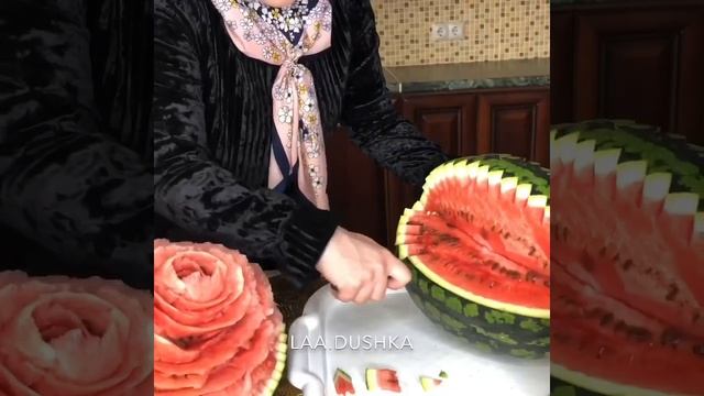 КРАСОТА? арбуз/корзина/карвинг/вырезаем из фрукта/Ладушка смотреть онлайн