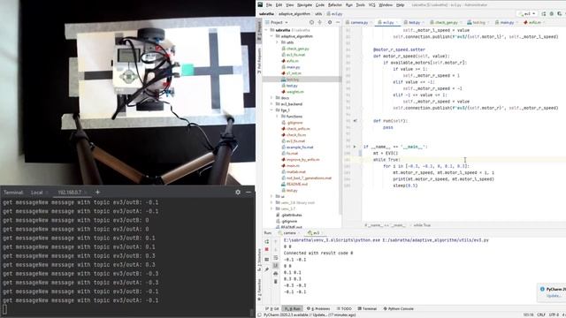 remote control of ev3 from pc by python смотреть онлайн