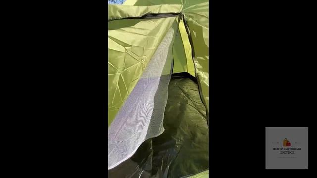 Обзор туристической 2-местной палатки Арктика.