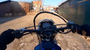 Обзор мотоцикла Suzuki Djebel200. Review of Suzuki Djebel200.