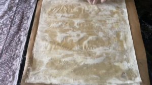 Штрудель с вишней и миндальными орехами. Тесто фило! Рецепт быстрого приготовления.