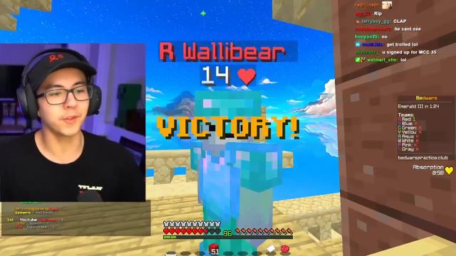 Minecraft Bedwars, But BLOCKS Are RANDOM... смотреть онлайн