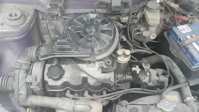 Daewoo Tico 1997, 0.8 Benzin, Engine Start And Sound At 174.000 Km (108.000 Miles)