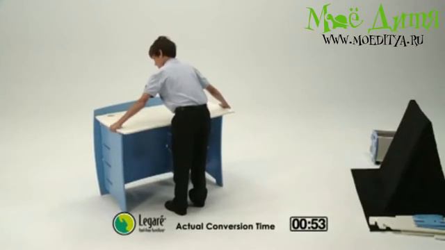 Компьютерный стол сможет собрать даже ребенок! Legare смотреть онлайн