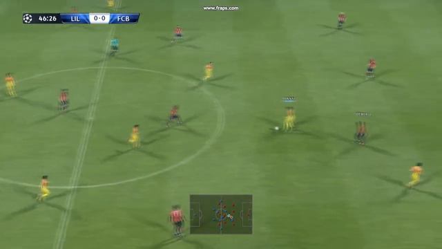 PES 2013 - UEFA. Матч Лилль- Барселона GR. смотреть онлайн