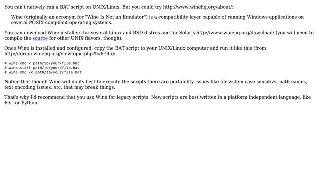 Making Windows scripts run in Unix (2 Solutions!!) смотреть онлайн