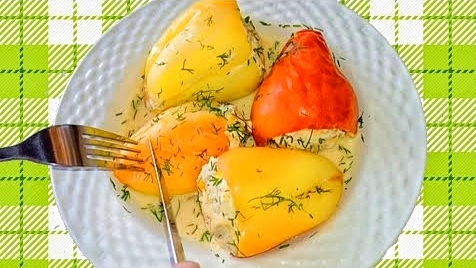 Фаршированные ПЕРЦЫ - ЛУЧШИЙ ПП РЕЦЕПТ ! КАК ВКУСНО ПРИГОТОВИТЬ ФАРШИРОВАННЫЕ ПЕРЦЫ ! ПП РЕЦЕПТ смотреть онлайн