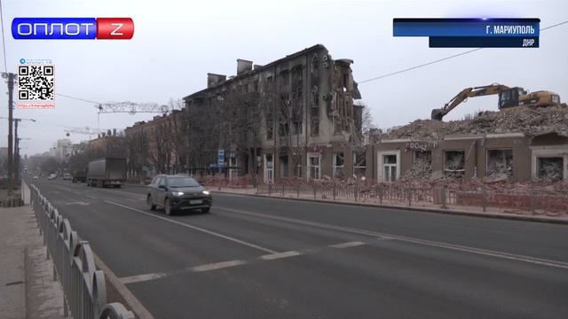 В Мариуполе снесли дом с часами смотреть онлайн