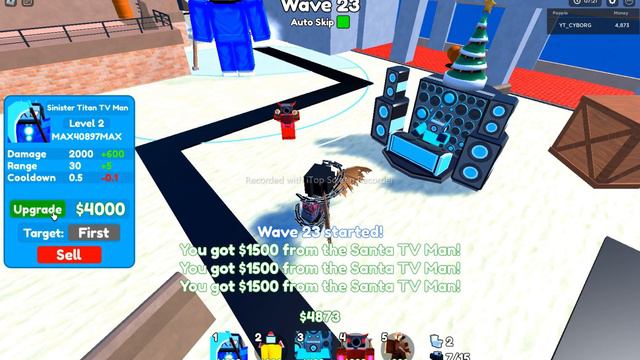 Играем юнитами которых нельзя получить (кроме трейдов) ! В Toilet Tower Defence смотреть онлайн