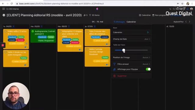 04. Comment bien exploiter la vue calendrier dans Zenkit ? смотреть онлайн