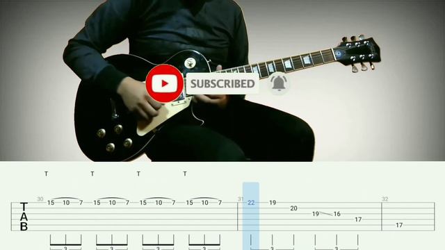 How to play | serpents in Paradise(guitar solo with Tab lesson) смотреть онлайн