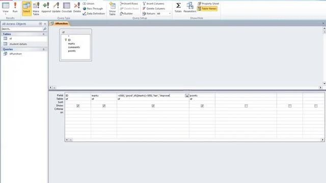 IIF Function in Microsoft Access смотреть онлайн