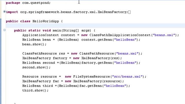 Java/J2EE interview questions:- Getting started with Spring смотреть онлайн