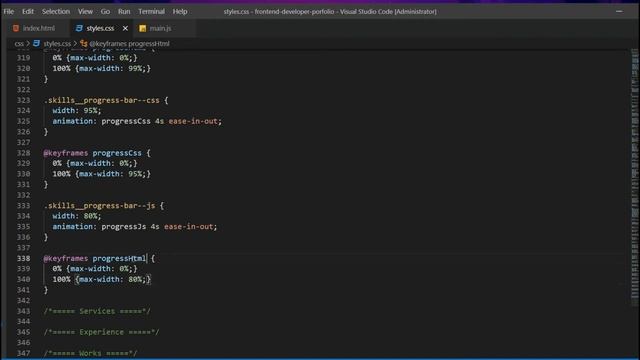 Responsive Frontend Portfolio Website | Mobile First смотреть онлайн