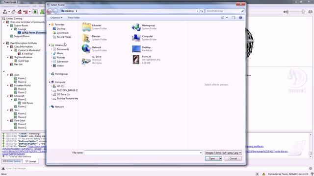 Set Your Avatar in Teamspeak 3 смотреть онлайн