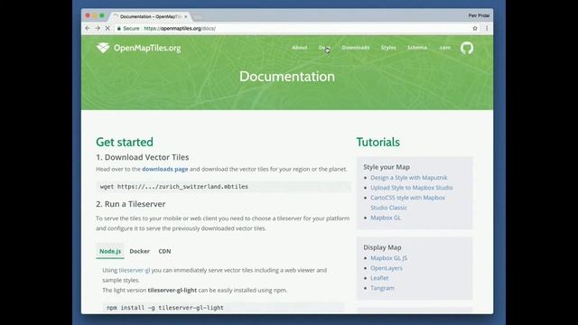 Vector tiles from OpenStreetMap with OpenMapTiles and TileServer GL смотреть онлайн