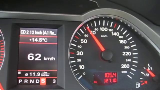 Audi a6 3.0Tdi quattro 0-100 beschleunigung acceleration смотреть онлайн