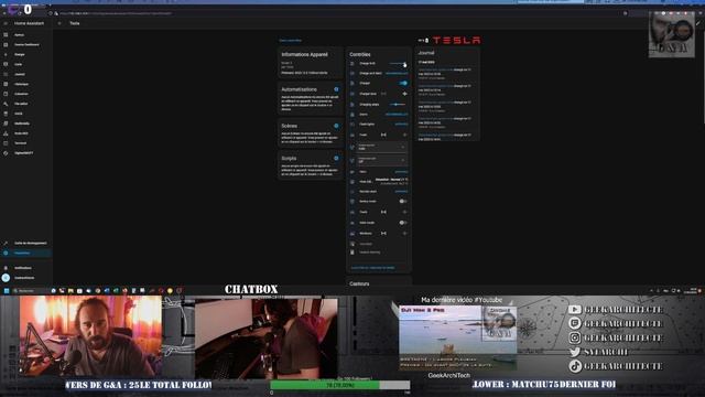 DÉCOUVERTE de HOME ASSISTANT et Node Red - Gestion auto de la charge solaire de la Tesla [Domotique смотреть онлайн