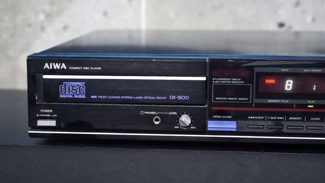 CD PLAYER AIWA DX-1500 ( 1986 ) смотреть онлайн