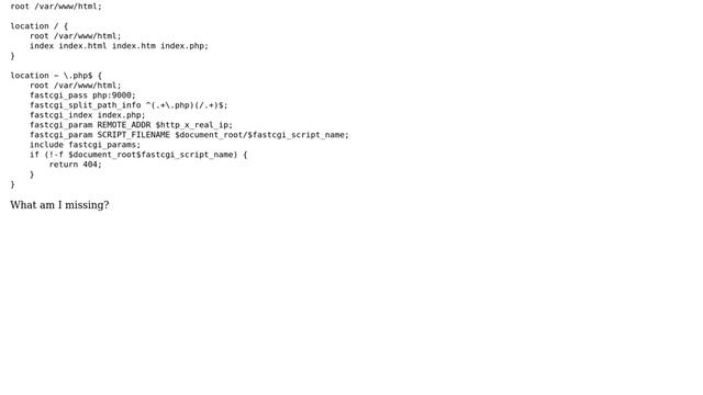Nginx - Execute php files in different docker container смотреть онлайн
