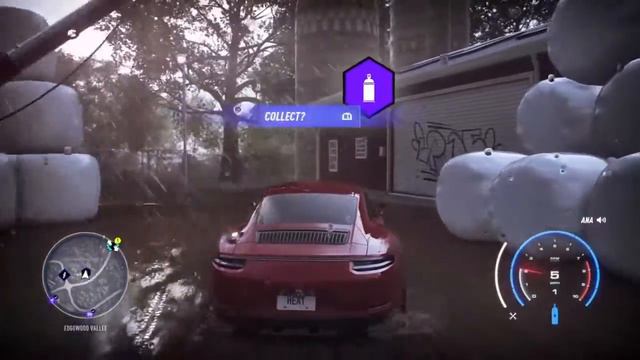 Need For Speed Heat-Edgewood Valley street art смотреть онлайн
