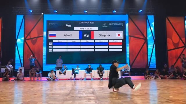 ALKOLIL VS SHIGEKIX |PRO 1/4| SOCHI OPEN 2019 смотреть онлайн