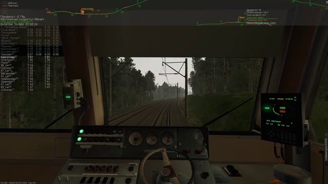 ZDSimulator.Пригородный электропоезд №6505 ЭД4м сообщением СПБ Фин-Сосново по участку СПБ-Кузнечное смотреть онлайн