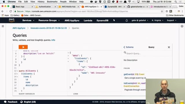 Live Coding - AWS Innovate | Build Serverless Data-Driven Web Apps Using React (Session 1B) смотреть онлайн