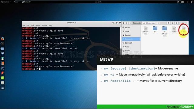 012 Перемещаем файлы и папки смотреть онлайн