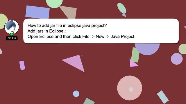 How to add jar file in eclipse java project? смотреть онлайн