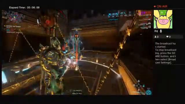 Warframe love the new frame CALIBAN amazing смотреть онлайн