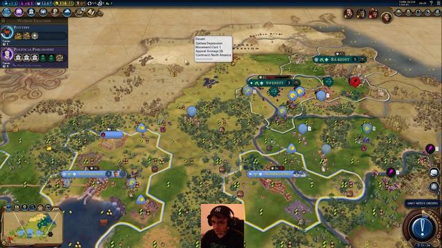 Civilization VI - A guide on early war in Multiplayer (Attacking) Part 1 смотреть онлайн
