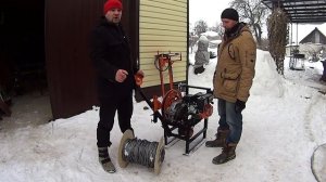 Самодельный горнолыжный подъёмник