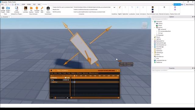 How To Animate Any Part Like a Normal Rig | Roblox Moon Animator Tutorial 2022 смотреть онлайн